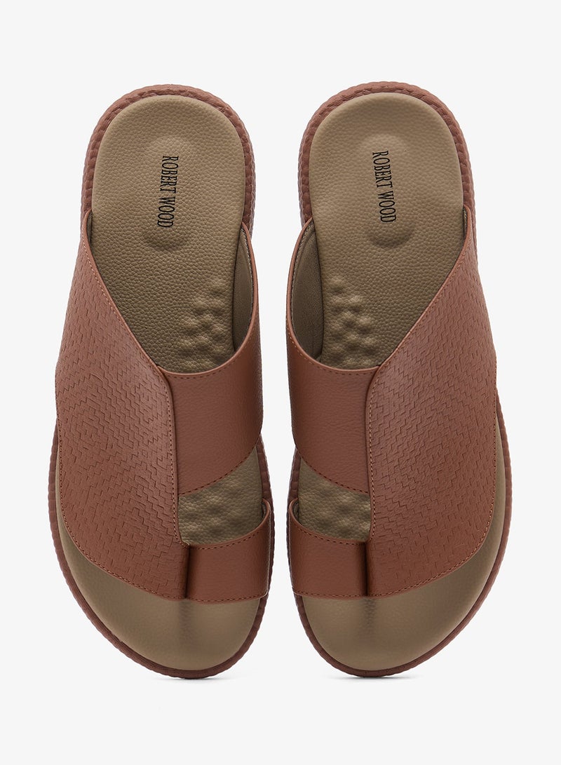 Robert Wood Mens Arabic OMANI Fashion Slipper - Image 4